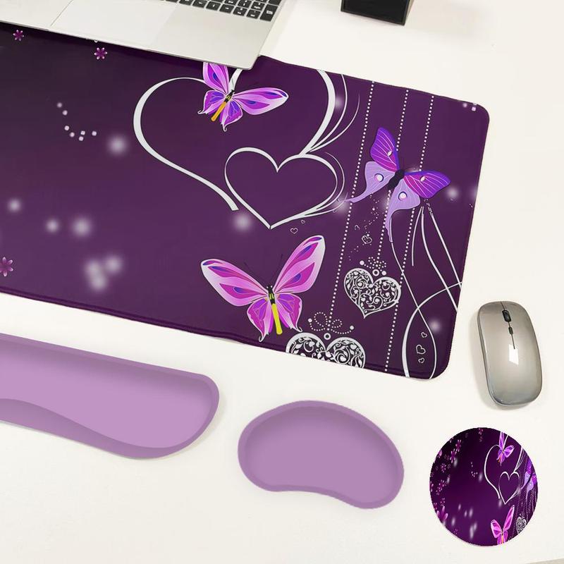Tradescantia Purple - CIFBUY Conjunto de Mouse Pad 4