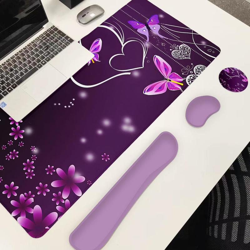 CIFBUY Conjunto de Mouse Pad 4 - Tradescantia Purple avaliação e preço