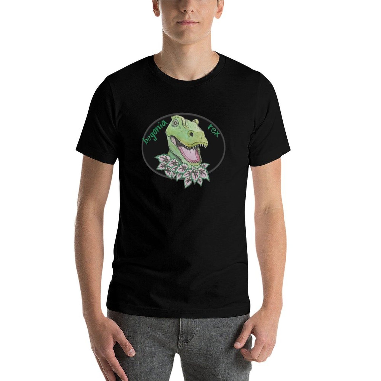 Camiseta T rex begonia Casual  - Begonia Rex avaliação e preço