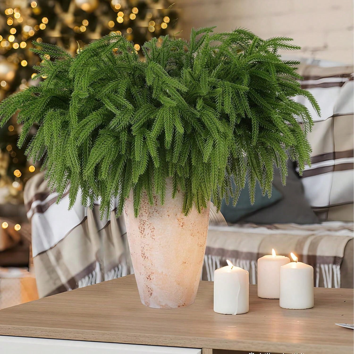 Natal norfolk ramos realista p - Dracaena Marginata avaliação e preço